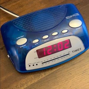 Timex | Nature Sounds Blue Alarm Clock Radio